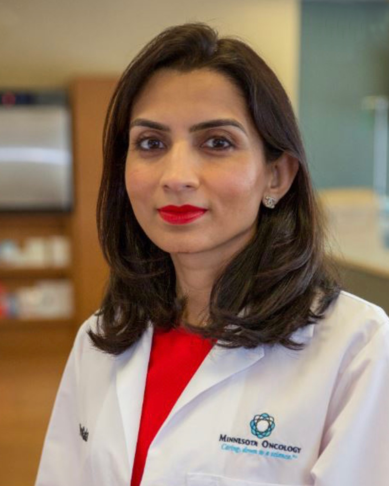 Purvi Gada, MD, hematologist oncologist, oncology physician, best oncologists in Minnesota